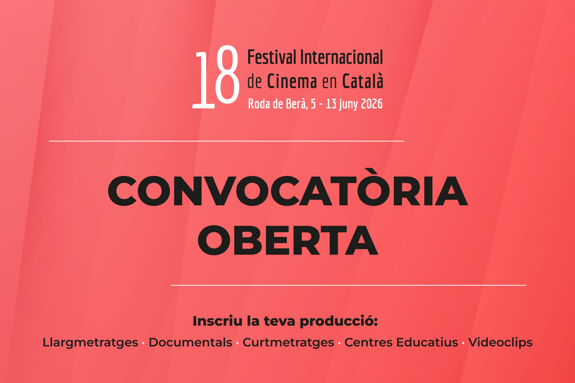 Obertes les inscripcions del FIC-CAT 2026 