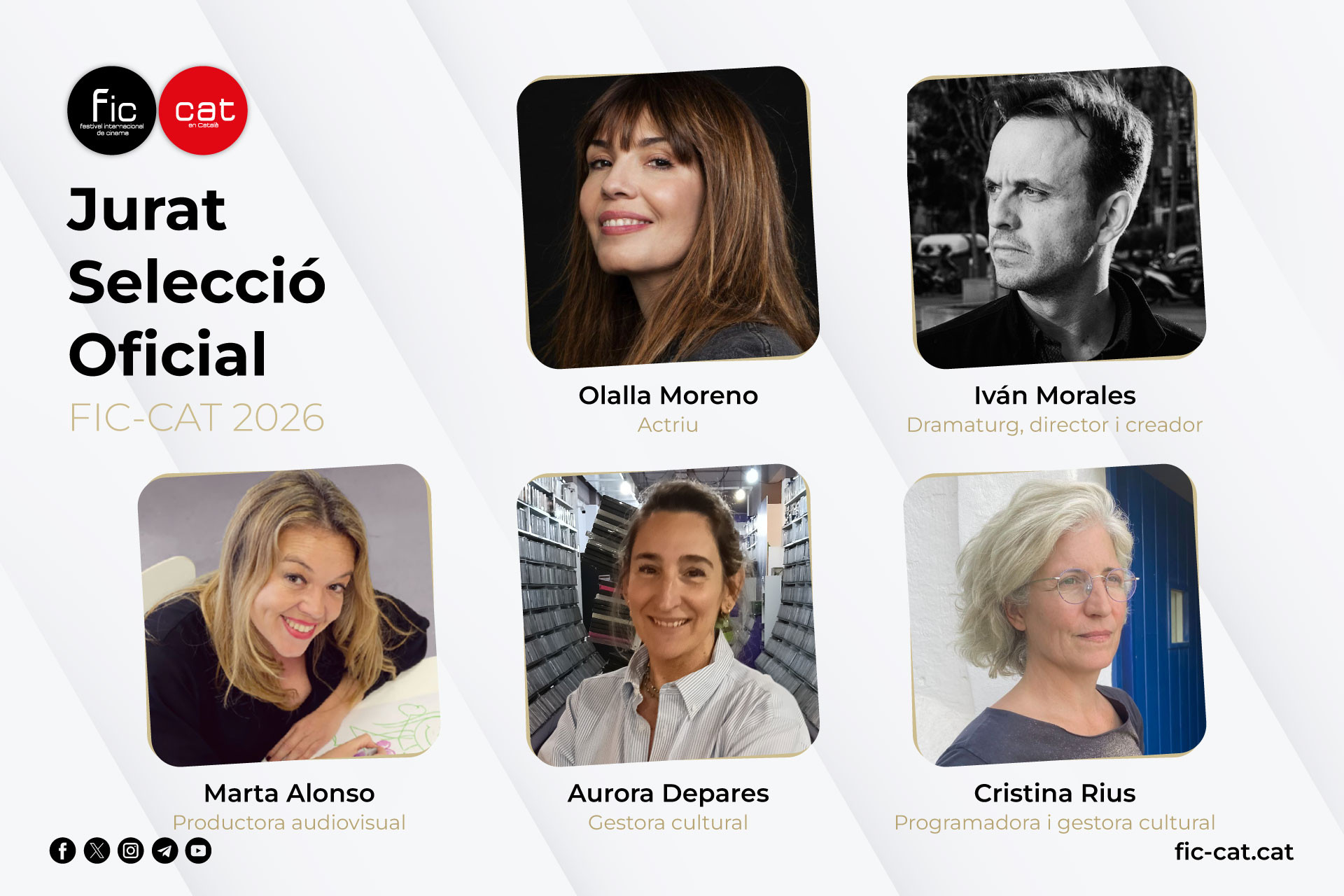 El FIC-CAT presenta el Jurat de la Selecció Oficial 2026