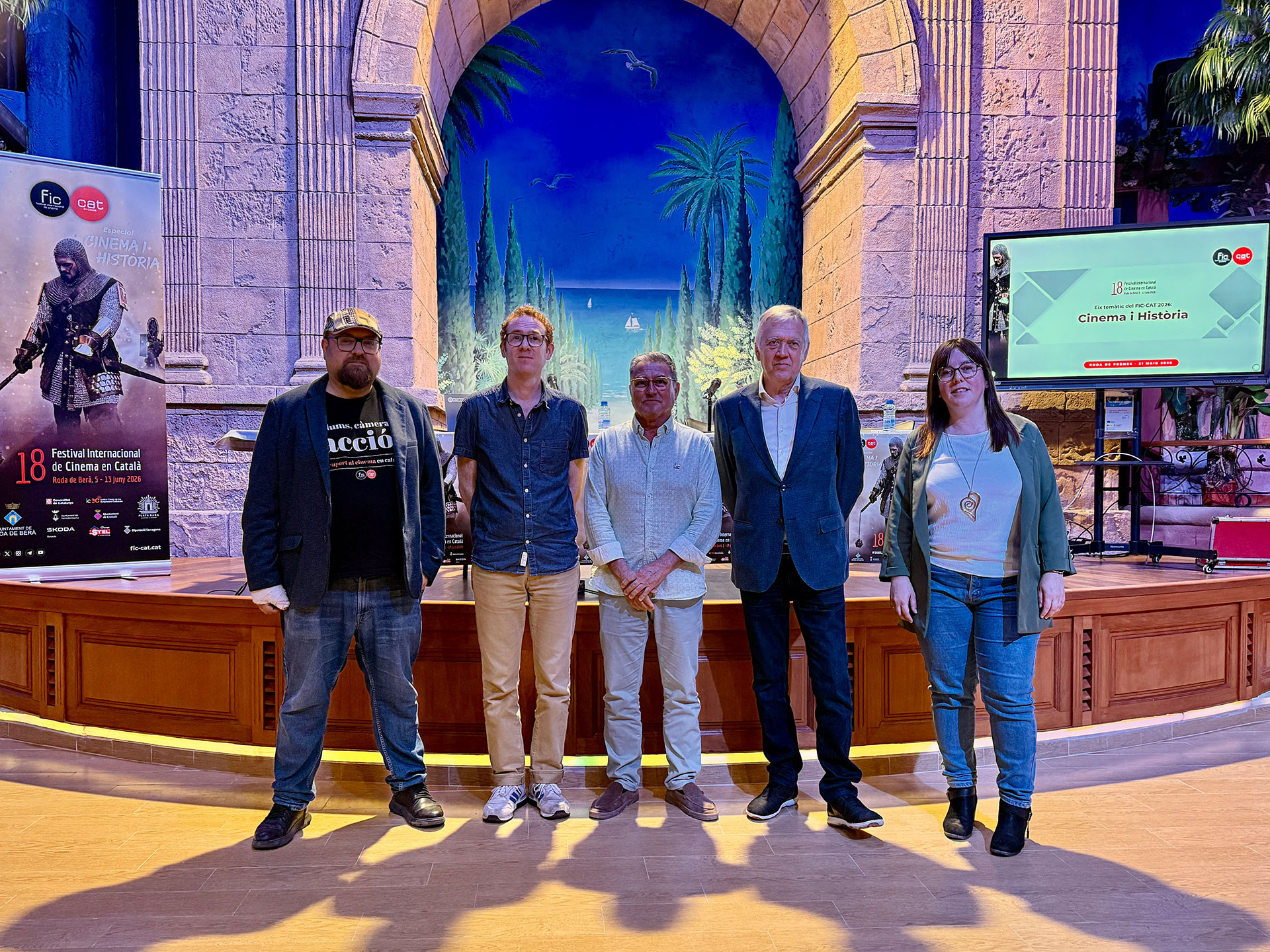 El FIC-CAT presenta l’edició 2026 marcada pel cinema i la història, amb rècord de participació i grans estrenes