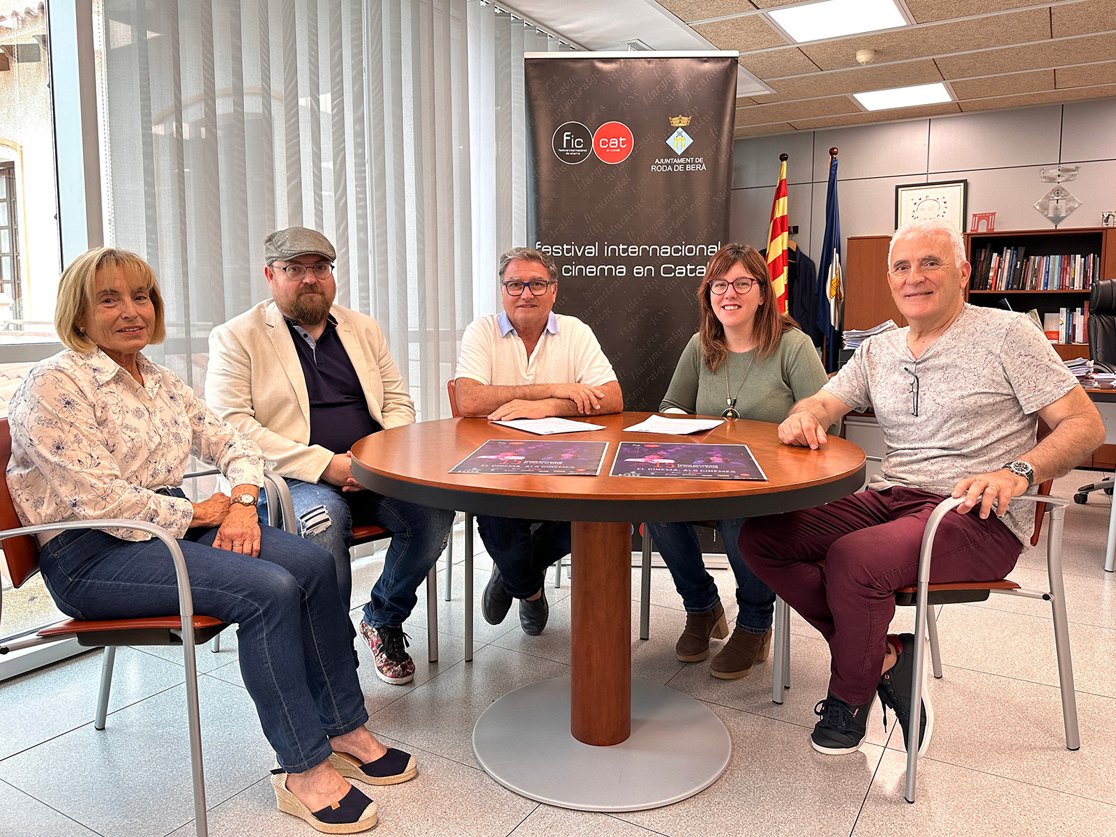 L'Ajuntament de Roda de Berà i el FIC-CAT signen el conveni anual